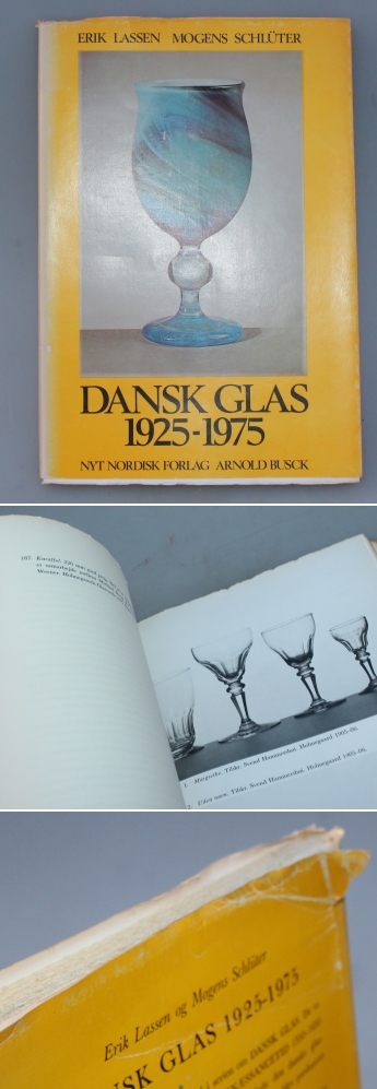 Bog Dansk Glas 1925-1975 Erik Lassen og Mogens Schter