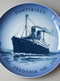 DANSKE SKIBE, Dampskibet Frederik VIII, B&G